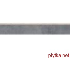 Керамограніт Limeria steelцоколь темний 600x80x0 матова сірий