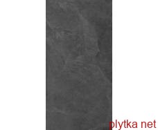 Керамограніт Cornestone BLACK 45х90 темний 450x900x0