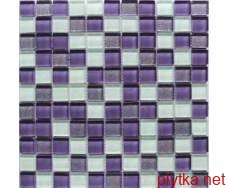Мозаїка Glam Lilac Mix 6mm мікс 300x300x0 фіолетовий
