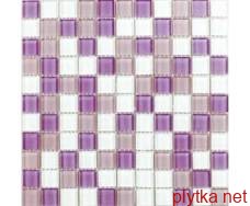 Мозаика Silver Viola 6mm фиолетовый 300x300x0 микс