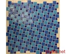 Мозаїка R-MOS UK161002 (A32+A35+X37) синій 305x305x4