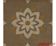 Керамическая плитка MEMORIES 1 20CE декор, 200х200 коричневый 200x200x7 матовая