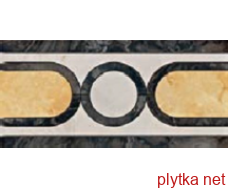 Керамическая плитка L.ROS.ONYX 1 2 декор, 240х490 кремовый 240x490x8 глянцевая