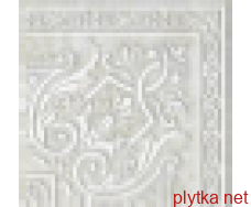 Керамічна плитка A.ROS.PRET.W LP декор, 200Х200 білий 200x200x10 структурована