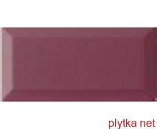 Керамическая плитка MALVA BRILLO BISEL, 100х200 фиолетовый 100x200x6 глянцевая