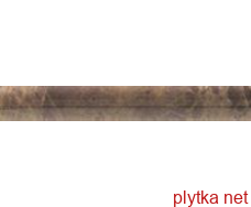 Керамическая плитка TRLO ARKADIA EMPERADOR фриз,  30x200 коричневый 30x200x7 глянцевая