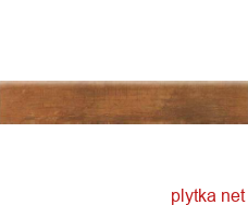 Керамическая плитка BORD FO 06 ROVERE бордюр, 80х450 коричневый 80x450x8 матовая