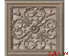 Керамическая плитка G12505 V.DESTE TORTORA FORM. ESTE декор, 150х150 коричневый 150x150x8 структурированная
