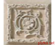 Керамическая плитка G12496 V.DESTE AVORIO FORMELLA TIBUR декор, 150х150 бежевый 150x150x8 структурированная