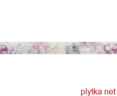 Керамічна плитка TUNIS BLANCO фриз, 50х452 фіолетовий 50x452x8 глянцева