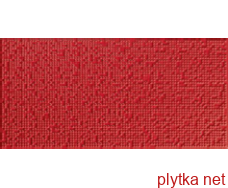 Керамическая плитка TETRIS VERMELHO RECT, 300х600 красный 300x600x10 структурированная