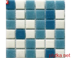 Мозаїка R-MOS А113332 , 327x327x4 блакитний матова