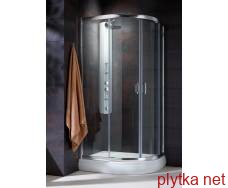 Кабіна душова Premium Plus Е хром/фабрік 900*800*1900