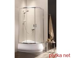 Кабіна душова Premium Plus Е хром/коричнева 1200*900*1700