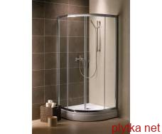Кабіна душова Premium Plus А хром/коричнева 1000*1000*1900