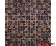 451 Мозаика микс коричневый колотый-бежевый кол.