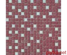 499 Мозаика микс розовый-белый-розовый кол