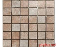 Керамическая плитка Maya Piedra коричневый 333x333x0 матовая
