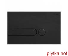Кнопка Iplate 3/6 soft touch черная Oli (670005)