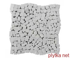 Мозаика Полир. МКР-ХП (хаотичная) 6 мм Mix White  белый 0x0x6 полированная