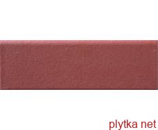 Плитка Клинкер Rodarpie 33 Cotto Rojo, плинтус, 325x80 красный 325x80x0 структурированная