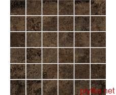 Керамогранит Lukas Brown Mosaic,  298x298 коричневый 298x298x0 матовая
