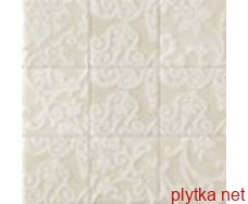 Мозаика SUPERNATURAL Glaccee Gemma Mosaico, 30,5х30,5 белый 305x305x0 структурированная
