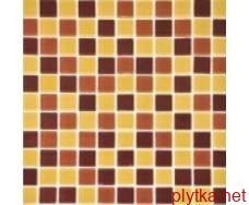 Мозаика MIX C 06, 30х30 микс 300x300x0 глянцевая оранжевый