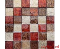 Мозаїка MIX RED, 30х30 червоний 300x300x0 глянцева мікс