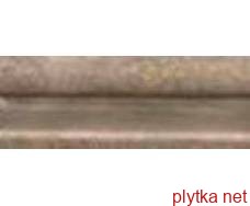 Керамическая плитка G12489 V.DESTE TORTORA TORELLO TIBUR фриз,  6х15 коричневый 60x150x150 матовая