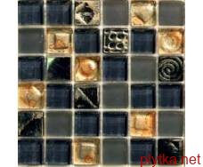 Мозаїка S-MOS HS0422, 30Х30 синій 300x300x8 структурована темний