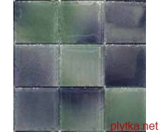 Мозаика V-MOS FASHION AZZURO MIX, 9,8х9,8 зеленый 98x98x8 матовая