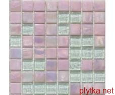 Мозаика R-MOS 6-DY0012, 30х30 розовый 300x300x8 глянцевая