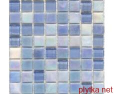 Мозаика R-MOS 4-DY006, 30х30 голубой 300x300x8 глянцевая