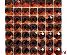 Мозаика S-MOS DIAMOND LIGHT PURPLE, 30,5х30,5 красный 305x305x4 глянцевая