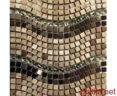 Мозаїка S-MOS PT127 (L), 29,8х31 коричневий 298x310x8 глянцева
