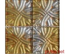 Мозаїка S-MOS Z002 (H10) , 30х30 жовтий 300x300x8 глянцева хром