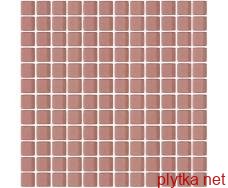 Мозаїка CORALINE Универсальная стеклянная мозаика PRALINE, 29,8х29,8 рожевий 298x298x0 матова