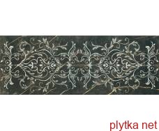 Керамическая плитка 1320 Negro Decor Ornamental 48 x 128 /Р208 черный 480x1280x0