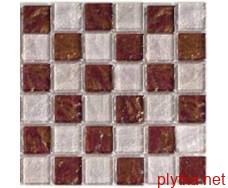 Керамічна плитка Мозаїка JT (WHC K35+WHC K60) червоний 300x300x6