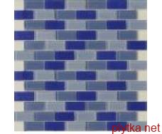 Керамічна плитка Мозаїка S-MOS HT 221 (B135010) MIX C AZURO синій 300x300x4