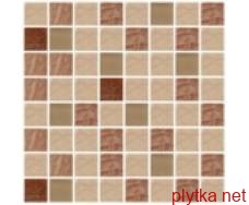 Керамічна плитка Мозаїка S-MOS S823-11 ANTIQUE BEIGE помаранчевий 300x300x6