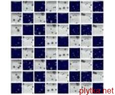 Керамічна плитка Мозаїка T-MOS MIX BG-702W + BG702-BD світлий 300x300x6