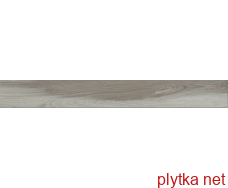 Керамогранит Плитка 15*90 Hi-Wood Smoke Grey Lucido 759968 серый 150x900x10 полированная глазурованная 