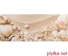 Керамическая плитка YALTA 1 SEASHELLS 200X500 /17 песочный 500x200x0 глазурованная 