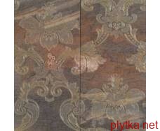 Керамогранит Керамическая плитка DIGI-M COP  DAMAS декор2, 600х600 оранжевый 600x600x10 матовая