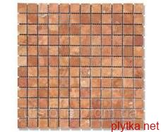 Мозаика Полир. МКР-2П (23х23) 6 мм Terracotta Mix красный 23x23x6 полированная