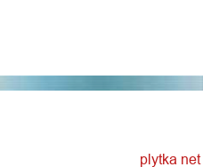 Керамічна плитка LISTELO LOGIC TURQUOISE 4,3X60 блакитний 43x600x8 глянцева