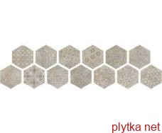 Керамическая плитка Esagona Taupe 18x21 коричневый 180x210x10 матовая
