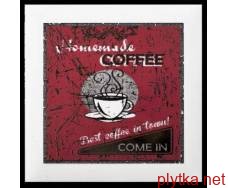 Керамічна плитка COFFEE TIME RED 1 темний 150x150x6 глянцева
